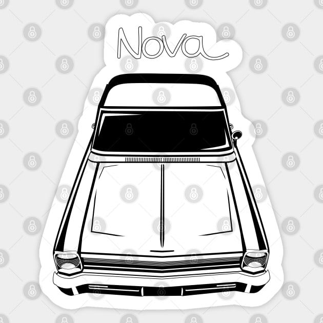 Chevrolet Nova 1966-1967 Sticker by V8social